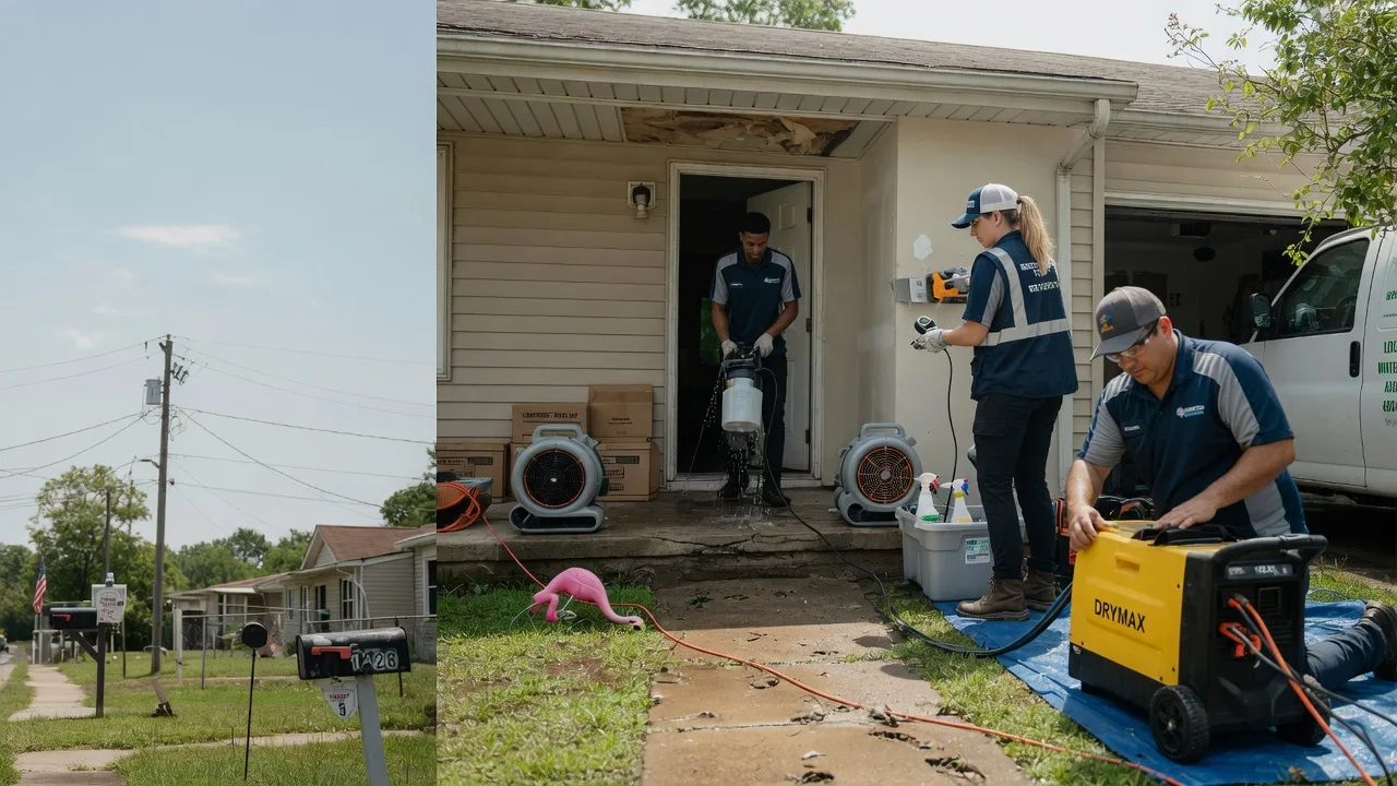 Storm Damage Water Removal in Campaign, TN near me